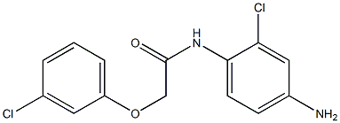 N-(4-amino-2-chlorophenyl)-2-(3-chlorophenoxy)acetamide Structure