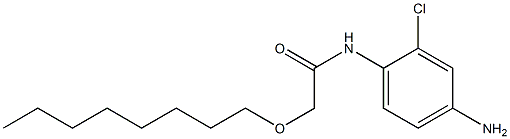 N-(4-amino-2-chlorophenyl)-2-(octyloxy)acetamide Structure