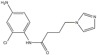 N-(4-amino-2-chlorophenyl)-4-(1H-imidazol-1-yl)butanamide Structure