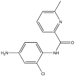 N-(4-amino-2-chlorophenyl)-6-methylpyridine-2-carboxamide Structure