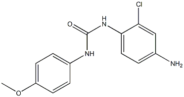 N-(4-amino-2-chlorophenyl)-N'-(4-methoxyphenyl)urea Structure