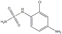 N-(4-amino-2-chlorophenyl)sulfamide 结构式