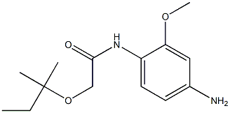 N-(4-amino-2-methoxyphenyl)-2-[(2-methylbutan-2-yl)oxy]acetamide|