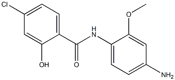 N-(4-amino-2-methoxyphenyl)-4-chloro-2-hydroxybenzamide Structure