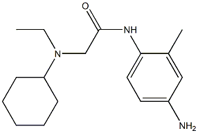 N-(4-amino-2-methylphenyl)-2-[cyclohexyl(ethyl)amino]acetamide