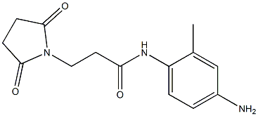 N-(4-amino-2-methylphenyl)-3-(2,5-dioxopyrrolidin-1-yl)propanamide