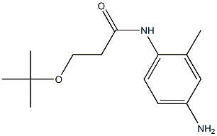 N-(4-amino-2-methylphenyl)-3-(tert-butoxy)propanamide|