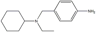 N-(4-aminobenzyl)-N-cyclohexyl-N-ethylamine 结构式