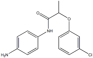 N-(4-aminophenyl)-2-(3-chlorophenoxy)propanamide