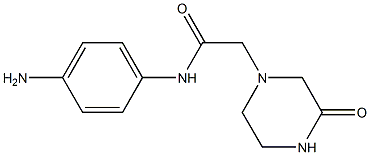  N-(4-aminophenyl)-2-(3-oxopiperazin-1-yl)acetamide