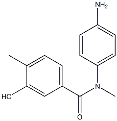 N-(4-aminophenyl)-3-hydroxy-N,4-dimethylbenzamide Structure