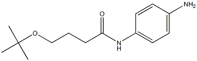 N-(4-aminophenyl)-4-(tert-butoxy)butanamide Struktur