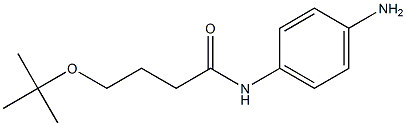 N-(4-aminophenyl)-4-(tert-butoxy)butanamide Structure