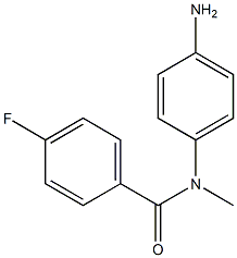 N-(4-aminophenyl)-4-fluoro-N-methylbenzamide Structure