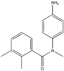 N-(4-aminophenyl)-N,2,3-trimethylbenzamide,,结构式