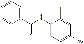 N-(4-bromo-2-methylphenyl)-2-iodobenzamide Structure