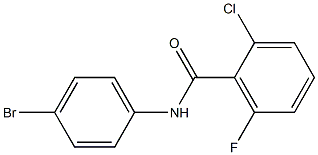  N-(4-bromophenyl)-2-chloro-6-fluorobenzamide