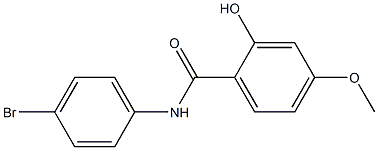 N-(4-bromophenyl)-2-hydroxy-4-methoxybenzamide