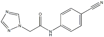 N-(4-cyanophenyl)-2-(1H-1,2,4-triazol-1-yl)acetamide