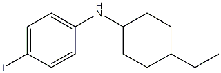 N-(4-ethylcyclohexyl)-4-iodoaniline Struktur