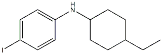 N-(4-ethylcyclohexyl)-4-iodoaniline 结构式