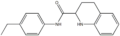 N-(4-ethylphenyl)-1,2,3,4-tetrahydroquinoline-2-carboxamide Structure