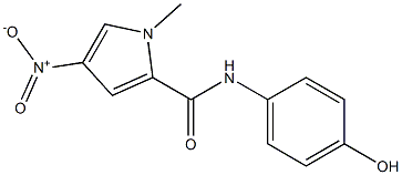 N-(4-hydroxyphenyl)-1-methyl-4-nitro-1H-pyrrole-2-carboxamide Structure