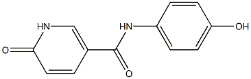 N-(4-hydroxyphenyl)-6-oxo-1,6-dihydropyridine-3-carboxamide Structure