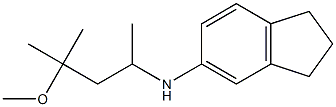  N-(4-methoxy-4-methylpentan-2-yl)-2,3-dihydro-1H-inden-5-amine