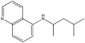 N-(4-methylpentan-2-yl)quinolin-5-amine|