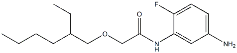 N-(5-amino-2-fluorophenyl)-2-[(2-ethylhexyl)oxy]acetamide