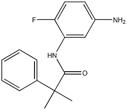 N-(5-amino-2-fluorophenyl)-2-methyl-2-phenylpropanamide