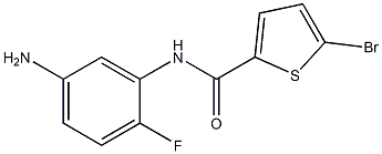 N-(5-amino-2-fluorophenyl)-5-bromothiophene-2-carboxamide|