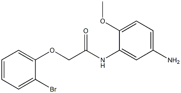  N-(5-amino-2-methoxyphenyl)-2-(2-bromophenoxy)acetamide