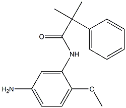 N-(5-amino-2-methoxyphenyl)-2-methyl-2-phenylpropanamide|