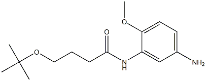 N-(5-amino-2-methoxyphenyl)-4-(tert-butoxy)butanamide Struktur