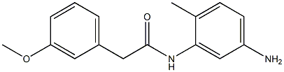 N-(5-amino-2-methylphenyl)-2-(3-methoxyphenyl)acetamide|