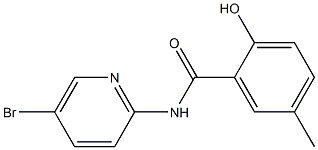 N-(5-bromopyridin-2-yl)-2-hydroxy-5-methylbenzamide