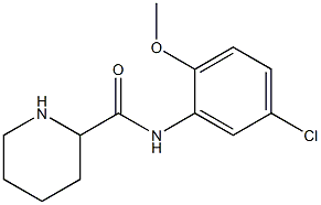 N-(5-chloro-2-methoxyphenyl)piperidine-2-carboxamide Structure
