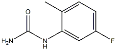 N-(5-fluoro-2-methylphenyl)urea 结构式