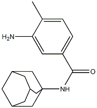 N-(adamantan-1-yl)-3-amino-4-methylbenzamide 结构式