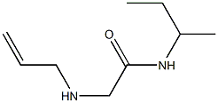 N-(butan-2-yl)-2-(prop-2-en-1-ylamino)acetamide