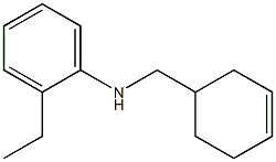N-(cyclohex-3-en-1-ylmethyl)-2-ethylaniline Structure