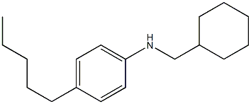 N-(cyclohexylmethyl)-4-pentylaniline|