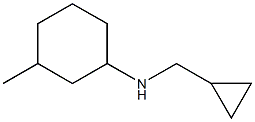 N-(cyclopropylmethyl)-3-methylcyclohexan-1-amine Struktur