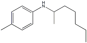 N-(heptan-2-yl)-4-methylaniline,,结构式