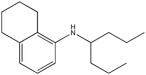 N-(heptan-4-yl)-5,6,7,8-tetrahydronaphthalen-1-amine Structure