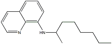 N-(octan-2-yl)quinolin-8-amine Struktur