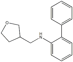 N-(oxolan-3-ylmethyl)-2-phenylaniline Structure