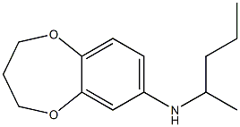 N-(pentan-2-yl)-3,4-dihydro-2H-1,5-benzodioxepin-7-amine